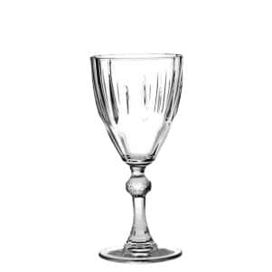 Ikona apo Γυάλινο Ποτήρι Σκαλιστό Κολωνάτο, 27cl, φ8.2x18cm, Σειρά Τρόπαιο