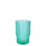 Ikona apo Γυάλινο ποτήρι σωλήνας, 35cl EVENT, φ8xΥ12cm, γαλαζοπράσινο