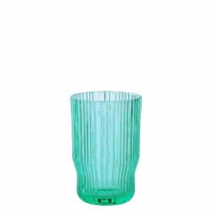 Ikona apo Γυάλινο ποτήρι σωλήνας, 35cl EVENT, φ8xΥ12cm, γαλαζοπράσινο