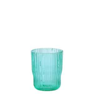 Ikona apo Γυάλινο ποτήρι νερού, 25cl EVENT, φ8xΥ9.7cm, γαλαζοπράσινο