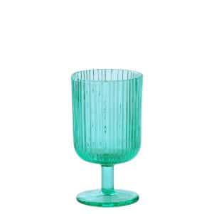 Ikona apo Γυάλινο ποτήρι με πόδι, 28cl EVENT, φ8x14.2cm, γαλαζοπράσινο