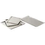 Ikona apo Δίσκος παρουσίασης INOX, υψηλής ποιότητας mirror γυάλισμα, 24x20cm, Buffet Choice