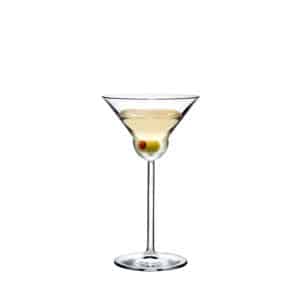 Ikona apo Ποτήρι κρυσταλλίνης Martini, 19cl, φ11x18.3cm, VINTAGE, NUDE