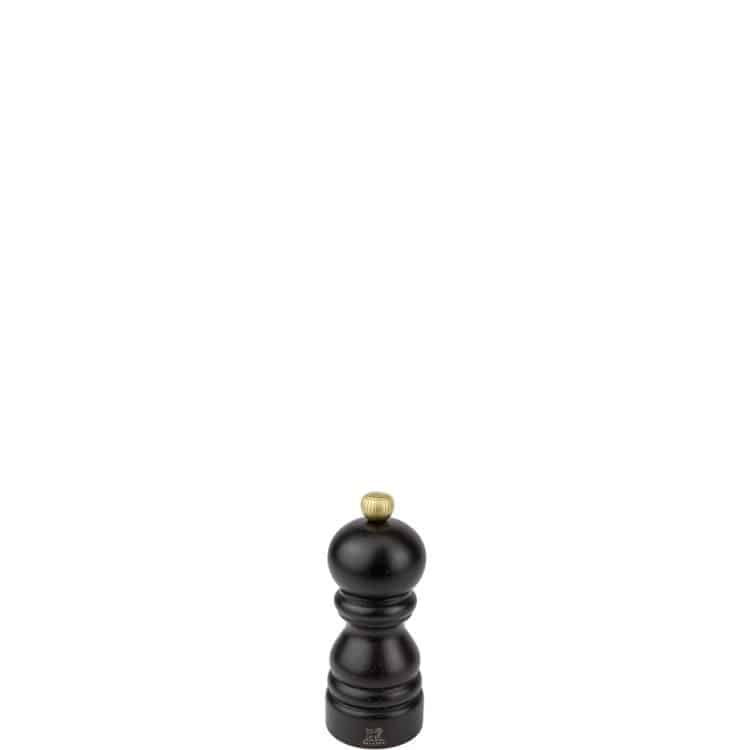 Ikona apo Μύλος αλατιού, Ξύλινος, ύψος 12cm, σειρά Paris, Σοκολατί, Peugeot