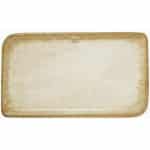 Πιατέλα Ορθογώνια πορσελάνης Σειρά Ambience Yellow 36x21cm-BYBONE Σετ 6 τεμαχίων