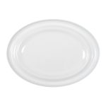 Ikona apo Πιατέλα οβάλ πορσελάνης 38x28cm, Σειρά Αgma, CostaVerde