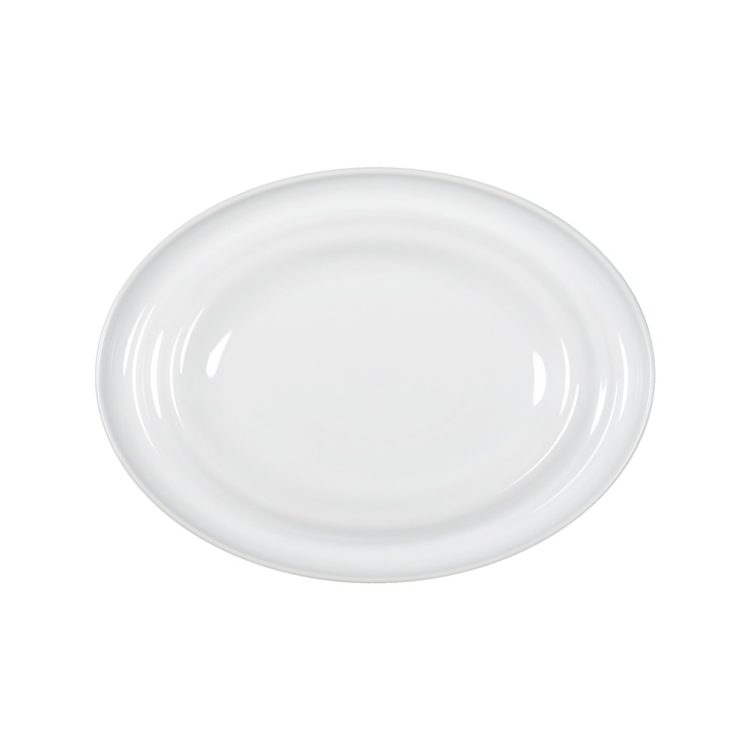 Ikona apo Πιατέλα οβάλ πορσελάνης 32x24cm, Σειρά Αgma, CostaVerde