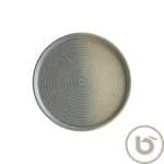 Ikona apo Πιάτο ρηχό πορσελάνης με κάθετο γείσο, 26cm, Hornfels Ripple, BONNA