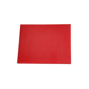 Ikona apo Πλάκα Κοπής Πολυαιθυλενίου HDPE500, κόκκινη, 36x25.5x1.2cm, Κίνας