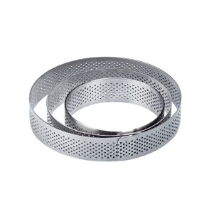 Ikona apo Τσέρκι διάτρητο INOX, φ7xΥ2cm, Pavoni