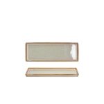 Ikona apo Πιατέλα Sushi πορσελάνης, 22x8xΥ1cm, σειρά JAP New Brown, Tognana