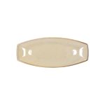 Ikona apo Πιατέλα πορσελάνης, 29.5x12.5xΥ2cm, σειρά JAP New Brown, Tognana