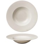 Ikona apo Πιάτο Βαθύ Πορσελάνης, φ31cm, κρεμ ματ σαγρέ, Σειρά Fine Plus, BARALEE