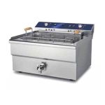 Φριτέζα μονή ηλεκτρική Karamco (605*590*400mm – 30lt)