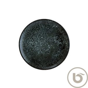 Ikona apo Πιάτο Ρηχό πορσελάνης 25cm, Cosmos Black, BONNA