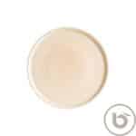 Ikona apo Πιάτο ρηχό πορσελάνης με κάθετο γείσο, 26cm, Mirage Ripple, BONNA