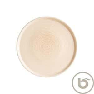 Ikona apo Πιάτο ρηχό πορσελάνης με κάθετο γείσο, 28cm, Mirage Ripple, BONNA