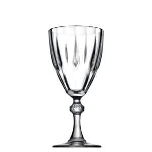 Ikona apo Γυάλινο Ποτήρι Σκαλιστό Κολωνάτο, 31.5cl, φ8.8x18.5cm, DIAMOND, PASABAHCE