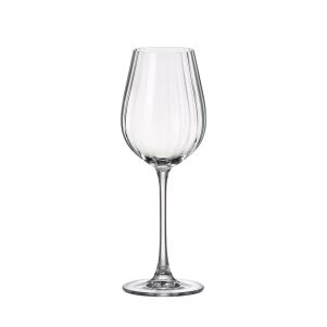 Ikona apo Ποτήρι Κρυσταλλίνης Κρασιού, 40cl, φ8.4x23.7cm, Σειρά COLUMBA OPTIC, CRYSTALITE BOHEMIA