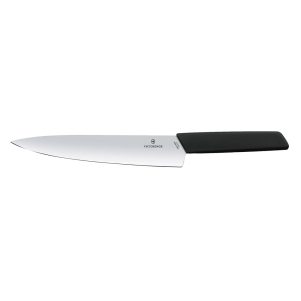 Ikona apo Μαχαίρι σεφ 22cm, μαύρη λαβή Swiss Modern, VICTORINOX