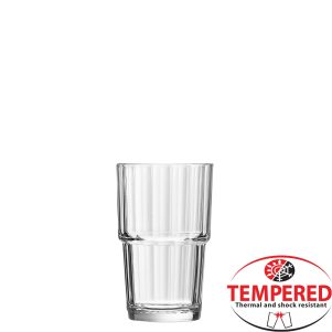 Ikona apo Γυάλινο Ποτήρι Ψηλό 27cl, φ7.2x11.3cm, Στοιβαζόμενο, Τempered, NORVEGE, ARCOROC