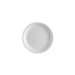 Ikona apo Πιάτο Ρηχό πορσελάνης 17.5cm, Σειρά SLIM, λευκό, LUKANDA
