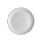 Ikona apo Πιάτο Ρηχό πορσελάνης 27.5cm, Σειρά SLIM, λευκό, LUKANDA