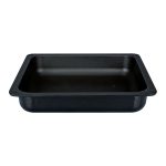 Ikona apo Cast iron γαστρονομικό δοχείο, μαύρο, GN2/3, σμάλτο 2 στρώσεων, 2 ψησίματα, 4.3kg, LAVA