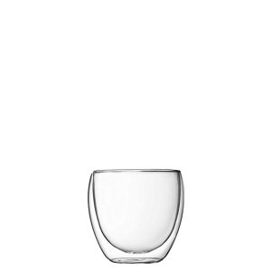 Ikona apo Ποτήρι Borosilicate, Διπλότοιχο, 19.5cl, φ8.3x8.2cm