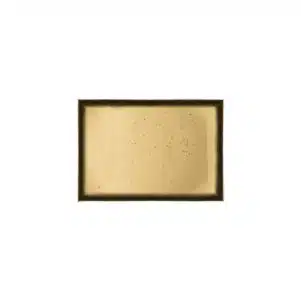Ikona apo Πιατέλα ορθογώνια πορσελάνης 21x10cm, Κρεμ, σειρά Galaxy New, LUKANDA