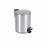 Ikona apo Κάδος με πεντάλ 5t, Soft Close, με προστασία δαχτυλ. αποτ, φ20.5xΥ27.5cm, inox ματ