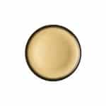 Ikona apo Πιάτο Ρηχό πορσελάνης, Φ23cm, Κρεμ, σειρά Galaxy New, LUKANDA