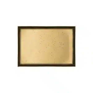 Ikona apo Πιατέλα ορθογώνια πορσελάνης 27x16cm, Κρεμ, σειρά Galaxy New, LUKANDA