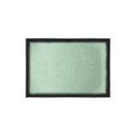 Ikona apo Πιατέλα ορθογώνια πορσελάνης 27x16cm, Μέντα, σειρά Galaxy New, LUKANDA