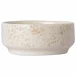 Μπολ στοιβαζόμενο πορσελάνης μπεζ Σειρά Sand Φ7cm-GTSA Σετ 6 τεμαχίων