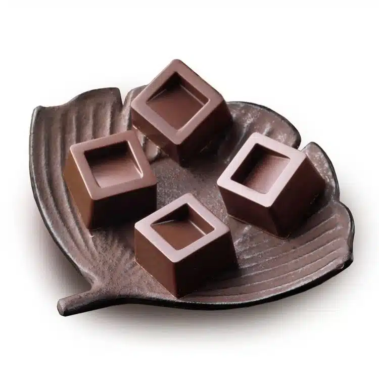 Καλούπι αντικολλητικό σιλικόνης Chocolate, 15 x 10ml, κύβος (2.6x2.6xY1.8cm), SILIKOMART - Image 3