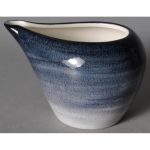 Γαλατιέρα/σαλτσιέρα πορσελάνης λευκό/μπλε Σειρά Vythos 250ml-Prestige Σετ 4 τεμαχίων