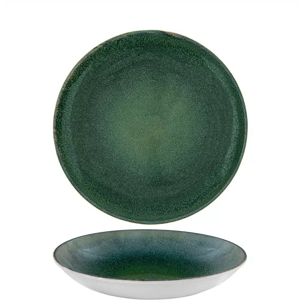 35421 ΠΕΡΙΓΡΑΦΗ ΑΠΟ mpol salatas porselanis,28cm,1700cc,ore mare,reactive glaze,bonna