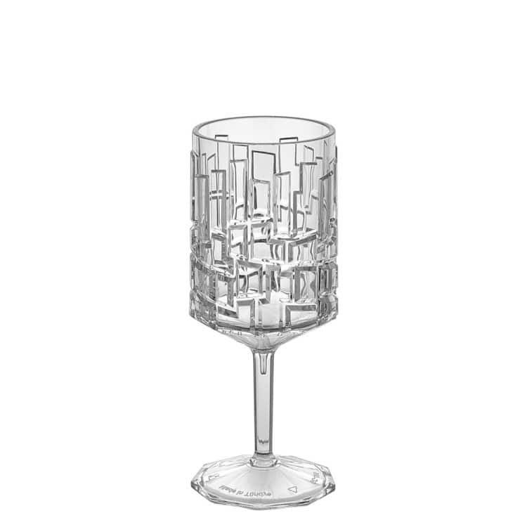 ΠΕΡΙΓΡΑΦΗ ΑΠΟ potiri kolonato,pc(polycarbonate),diafano,200ml,seira stone,f6.4x17.2cm