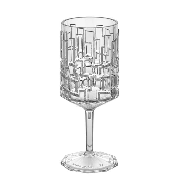 ΠΕΡΙΓΡΑΦΗ ΑΠΟ potiri kolonato,pc(polycarbonate),diafano,300ml,seira stone,f7.6x20cm