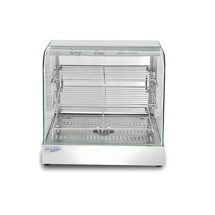 Dynamic FDW-701 Θερμαινόμενη επιτραπέζια βιτρίνα 1000W με 3 ράφια - Image 2