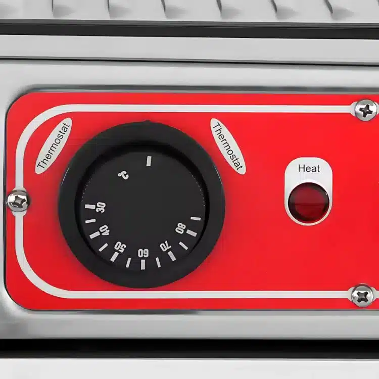 Dynamic FDW-701 Θερμαινόμενη επιτραπέζια βιτρίνα 1000W με 3 ράφια - Image 8