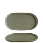 ΠΕΡΙΓΡΑΦΗ ΑΠΟ piatela oval porselanis me katheto xeilos(step),33x18cm,reactive gialoma,adelfa ripple,bonna