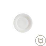 ΠΕΡΙΓΡΑΦΗ ΑΠΟ piato rixo porselanis me anaglifo rim,18cm,marlena albus,bonna