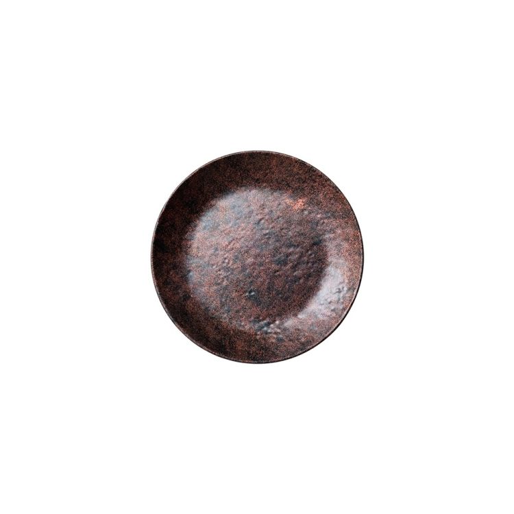 ΠΕΡΙΓΡΑΦΗ ΑΠΟ piato melaminis step,f17.8cm,rustic(kokkino skourias),servewell