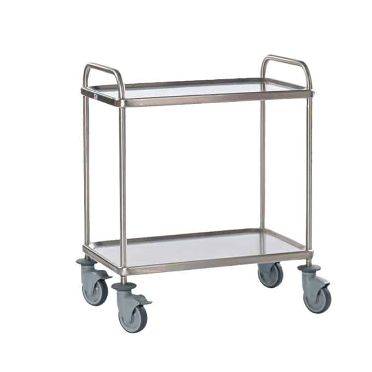ΠΕΡΙΓΡΑΦΗ ΑΠΟ trolei kouzinas inox,2 rafia,84x55xy96cm,exairetikis poiotitas,matfer