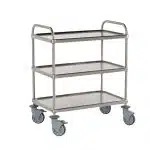 ΠΕΡΙΓΡΑΦΗ ΑΠΟ trolei kouzinas inox,3 rafia,84x55xy96cm,exairetikis poiotitas,matfer