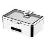 ΠΕΡΙΓΡΑΦΗ ΑΠΟ ilektriko dry-heat(den xreiazetai nero)mpain mari idrauliko,gn1/1(10cm),inox18/10,sunnex