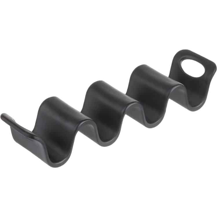 ΠΕΡΙΓΡΑΦΗ ΑΠΟ stant melaminis kimatisto gia sandwich/tacos,4 theseon,,23.5x5.5x4cm,aisthisi cast-iron,tablecraft