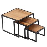 ΠΕΡΙΓΡΑΦΗ ΑΠΟ stant/riser mavros metallikos skeletos me xilini epifaneia apo xilo akakias tetragona tablecraft